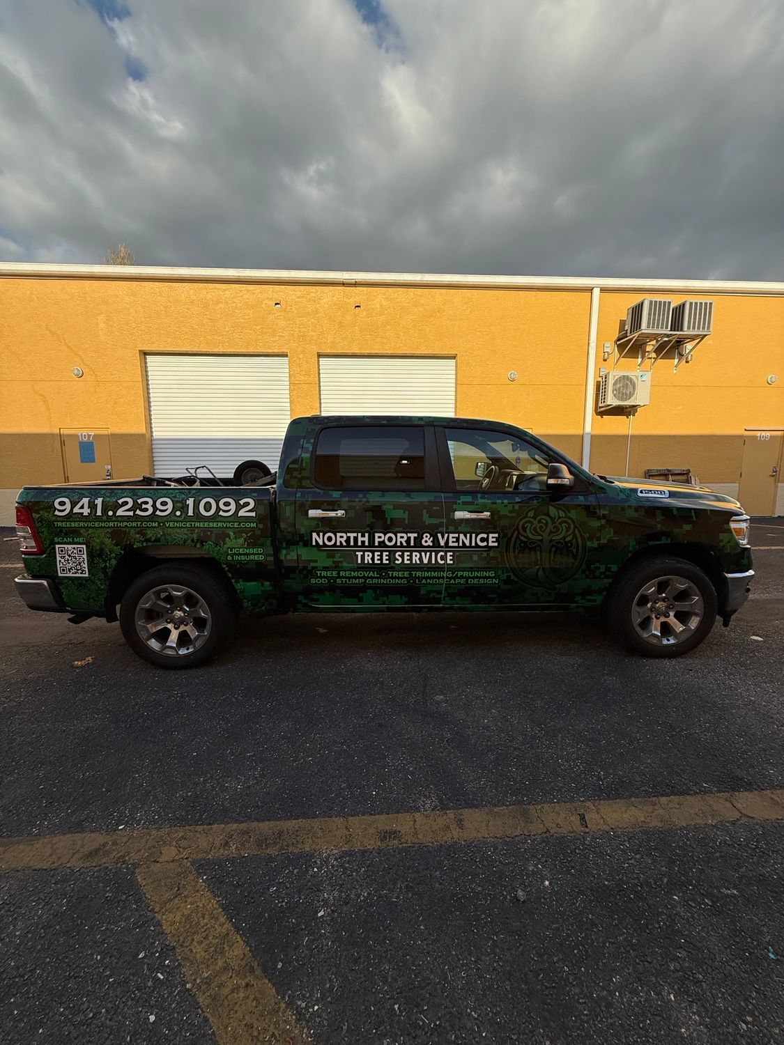 Truck wrap